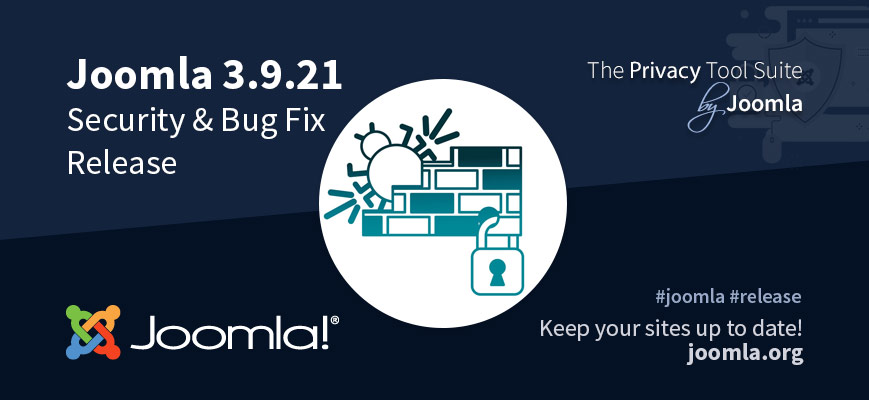 Релиз Joomla 3.9.21